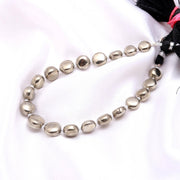 Natural Pyrite Coin Shape Beads, AAA Pyrite Plain Coin Shape Beads, 8