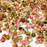 Load image into Gallery viewer, 5,10,15,20,25pcs Attractive AAA Quality 100% Natural Bio Tourmaline Mix Shape Cabochons, Loose Gemstone, Gemstone For Jewelry 4-8 mm