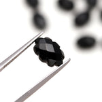 Load image into Gallery viewer, Amazing Black Onyx Clouds Shape Beads, Natural Onyx Faceted Cloud Shape Beads, Carved Cloud Shape Charms, 12 MM, Loose Carved Briolettes