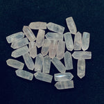 Load image into Gallery viewer, 2,3,4,5,6 pcs 100% Natural Rose Quartz Faceted Pencil Shape Loose Gemstone, Rose Quartz Loose Gemstone, Gemstone For Jewellery 13.5X5.5 mm