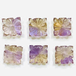 Load image into Gallery viewer, 1,2,3,4,5 pcs 100% Natural Ametrine Fancy Shape Carved Gemstone, Fancy Shape Carving, Carved Gemstone For Jewellery 12.3 mm