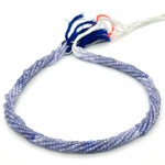 Load image into Gallery viewer, Natural Tanzanite Box Shape Beads, 2 MM Tanzanite Shaded Gemstone Beads, 12 Inches Cube Shape Faceted Loose Beads Strand for Jewelry Making