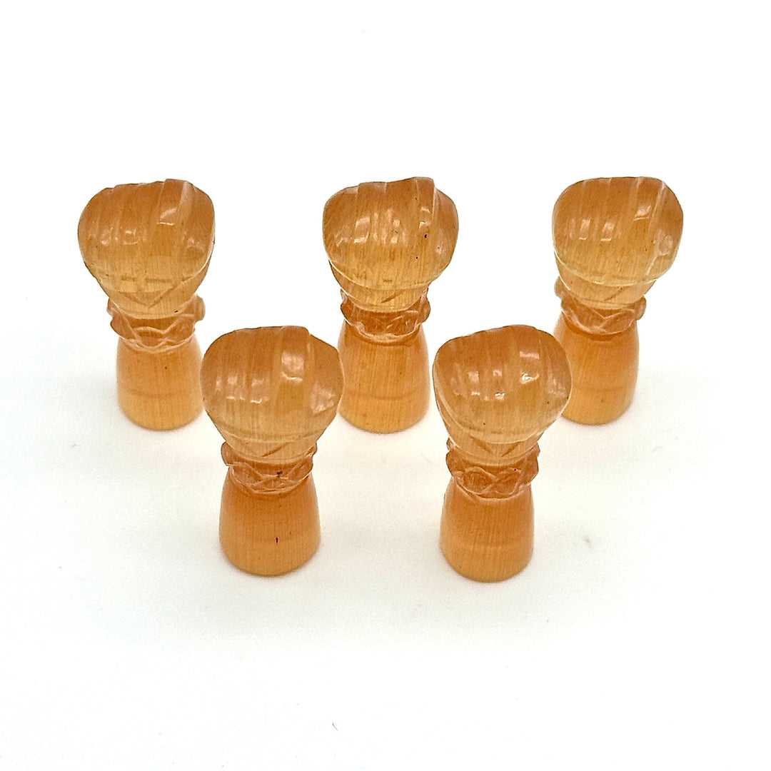 Pretty Peach moonstone Hand Shape Carving, Moonstone Punch Shape Stone, 27 MM Loose Hand Fist Charm For Jewelry Making, Hamsa Charms Beads