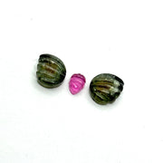 Natural tourmaline Butterfly Shape Carving, Hand carved tourmaline Butterfly loose carving, carved butterfly jewelry for Making 21x9mm.