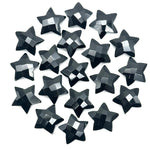 Load image into Gallery viewer, Black Onyx Star Shape Briolettes, Natural Black Onyx Star Shape Gemstone for Jewelry Making, Black Onyx Star Charm Beads, 15 MM Star Beads