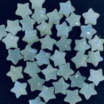 Load image into Gallery viewer, Natural White Moonstone Hand Carved faceted Star Shape Briolettes,Carved Star Shape Gemstone For Jewellery,  Faceted Star 10mm