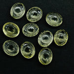 Load image into Gallery viewer, Beautiful Lemon Quartz Evil Eye Beads, Hand Carved Gemstone Beads, Quartz Eye Shape Beads, Evil Eye Protection Gemstone Beads, 10X12 MM