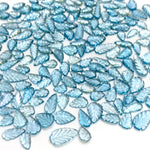 Load image into Gallery viewer, AAA Quality 100% Natural Sky Blue Topaz Leaf Shape Carved Gemstone, Loose Gemstone, Leaf Shape Carving, Gemstone For Jewelery, 6-12 mm
