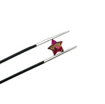 Load image into Gallery viewer, Cute Pink Turquoise Star Shape Beads, Hot Pink Copper Turquoise Faceted Star Beads, Hand Carved Gemstone Beads, Star Charm for Jewelry 8 MM