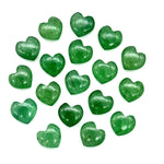 Load image into Gallery viewer, AAA Green Strawberry Quartz Heart Shape Briolette's, Smooth Heart Shape Beads, AAA Hand Carved Charm for Jewelry Making 12 MM
