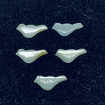 Load image into Gallery viewer, 2,3,4,5 Pcs Natural Grey Moonstone Hand Carved Bird Shape, Carved Bird Shape Gemstone For Jewellery, Bird Shape Gemstone, 20X8 mm