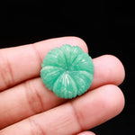 Load image into Gallery viewer, Natural Amazonite Flower Shape Carving, AAA Amazonite Flower Shape Gemstone Beads, Green Flower Charms, 25 MM Reiki Healing Crystal Gifts