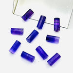 Load image into Gallery viewer, 2,3,4,5 pcs 100% Natural amethyst Faceted Pipe Shape Loose Gemstone, Loose Gemstone, Gemstone for Jewlery 10X6 mm