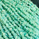 Load image into Gallery viewer, Natural Amazonite Smooth Uncut Chips Gemstone Beads, 16" AAA Quality Amazonite Rough Beads For Jewelry Making Craft Chips &amp; Nuggets Beads
