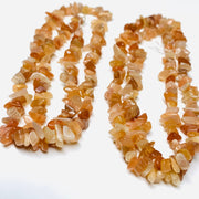 AAA quality 100% Natural Peach Moonstone Chip shape beads, 16
