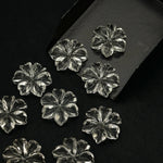 Load image into Gallery viewer, Beautiful Natural Crystal Quartz Carved Flower, Hand Carved Flower Shape Gemstone, 18 mm Naturally Carved Flower for Jewelry, Carved Crystal