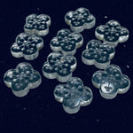 Load image into Gallery viewer, 1,2,3,4 Pcs Natural crystal quartz Hand Carved Flower Shape, Carved Flower Shape Gemstone For Jewellery, Flower Shape Gemstone, 14mm