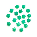 Load image into Gallery viewer, Natural Chrysoprase Little Stars, Green Chrysoprase Star Shape Beads, 6 MM Star Shape Gemstone for Jewelry, 6 Sides Carving Star Beads