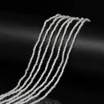 Load image into Gallery viewer, Natural Crystal Quartz Round Shape Beads, 2 MM AAA Crystal Faceted Gemstone Beads, 13 Inched Clear Crystal Loose Beads Strand for Jewelry