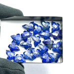 Load image into Gallery viewer, Lapis Lazuli Butterfly Beads: Handmade Faceted Gemstone Charms (14x10 MM)