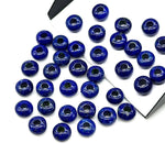 Load image into Gallery viewer, AAA Lapis Lazuli Donut Shape Beads, Natural Mini Black Onyx Donut Carving Stone, Loose Donut Shape Charm Beads, Energy Healing Stone 6MM