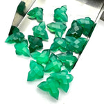 Load image into Gallery viewer, 2,3,4,5 pcs Natural Green Onyx Butterfly Shape Carving, Hand Carved Butterfly Shape Faceted Gemstone, Animal Jewelry, Fancy Beads 14x10 MM