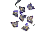 Load image into Gallery viewer, Sparkling Butterflies, Copper Amethyst Butterfly Shape Beads, Faceted Butterfly Gemstone, Purple Amethyst Carving Beads 14x10 MM, Charm Bead
