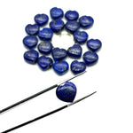 Load image into Gallery viewer, Hand Carved Lapis Lazuli Heart Beads: AAA Quality, 12mm