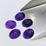 Load image into Gallery viewer, 2,3,4,5,6 pcs Natural amethyst Scarab Face Carved Gemstone, Fancy Shape Scarab Carving, Hand Carved Gemstone for Jewlery 16X12