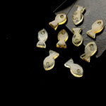 Load image into Gallery viewer, Natural Citrine Fish Shape Stone, AAA Citrine Fish Shape Carved Gemstone, 14 MM Loose Gemstone Fishes, Healing Fish Charms for Jewelry