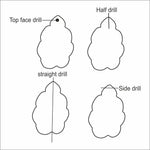 Load image into Gallery viewer, 2,3,4,5 pcs Natural Pink Amethyst Leaf Shape Carved Gemstone, Pink Amethyst Briolettes Beads For Jewelry Making, Carved Gemstone 16X10 mm