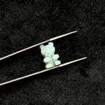 Load image into Gallery viewer, Beautiful Tiny Labradorite Teddy Bear Gemstone, 10X15 MM Carving Gummy Bear Beads For Jewelry, Natural Labradorite Teddy Bear Charms