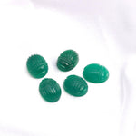 Load image into Gallery viewer, AAA Green Onyx Scarab Carved Gemstone, Natural Green Onyx Scarab Carving Beads, Insect Beads, 16X12 MM, Home Decor Crystals, Reiki Healing
