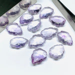 Load image into Gallery viewer, 2,3,4,5 pcs Natural Pink Amethyst Leaf Shape Carved Gemstone, Pink Amethyst Briolettes Beads For Jewelry Making, Carved Gemstone 16X10 mm