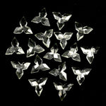 Load image into Gallery viewer, Crystal Quartz Ninja Star Carving Beads, Fancy Ninja Star Shape Gemstone Beads, 12 MM Jewelry Making Star Shape Briolette Beads