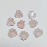 Load image into Gallery viewer, 2,5,6,7,8,9,10 pcs Natural Rose Quartz Hand Carved Heart Shape, Carved Heart Shape Gemstone For Jewellery, Heart Shape Carving 10 mm