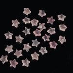Load image into Gallery viewer, Miniature Stars, Natural Rose Quartz Faceted Carved Star Beads, Star Shape Gemstone for Jewelry, 8 mm Star Shape Briolette's, Star Charms