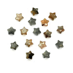 Load image into Gallery viewer, AAA+ Goldensheen Moonstone Star Shape Beads, Goldensheen Gemstone Faceted Star Shape Beads, Hand Carved Star Charms for Jewelry Making, 8 MM