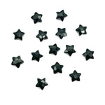 Load image into Gallery viewer, AAA Black Onyx Star Shape Briolette's, Natural Black Onyx Faceted Carved Star Shape Beads, Loose Star Gemstone, Star Carvings 8 MM