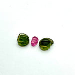 Load image into Gallery viewer, natural tourmaline Butterfly Shape Carving, Hand carved tourmaline Butterfly loose carving, carved butterfly for jewelry Making 19x7mm.