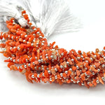 Load image into Gallery viewer, Unique Shape Natural Red Coral Beads, Genuine Coral Raw Beads, 4 Inch Tree Branches Shape Coral Beads, 4-8 MM Wholesale Beads