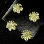 Load image into Gallery viewer, Natural Lemon Quartz Flower Shape Gemstone, AAA Natural Lemon Quartz Flower Carving Stone, Hand Carved Mini Flower Charm for Jewelry, 12 MM
