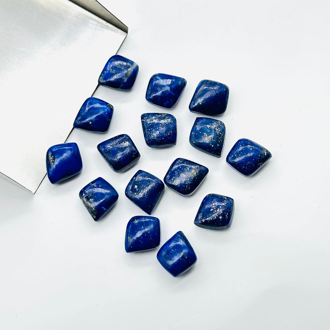 Natural Lapis Lazuli Smooth Leaf Shape Beads, Blue Lapis Hand Carved Fancy Shape Briolette's, Leaf Carving Loose Gemstone Beads, 8X10 MM