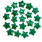 Load image into Gallery viewer, Natural Green Onyx Star Shape Briolettes, Carved Star Shape Beads, Green Onyx Faceted Star Charms, Wholesale Loose Beads for Jewelry, 12 MM