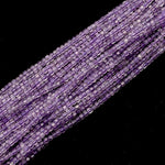 Load image into Gallery viewer, Natural Pink Amethyst Box Shape Beads, AAA Pink Amethyst Gemstone Beads, 12 Inches Cube Shape Faceted Loose Beads for Jewelry Making, 3 MM
