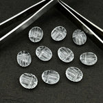 Load image into Gallery viewer, Crytal Quartz Scarab Shape Gemstone Beads, Crystal Quartz Beetle Face Carving Beads, Animal Carvings, Gemstone Charm Beads, 10X12 MM