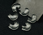 Load image into Gallery viewer, Natural Crystal Quartz Dolphin Carving, Hand Carved Dolphin Shape Gemstone, 15 MM, Feminine Energy Fish Charm Healing Crystal, Carved Beads