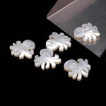 Load image into Gallery viewer, Hand Carved Mother of Pearl Octopus Charm, AAA Gemstone (20 MM, 1 Pc)