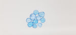 Load image into Gallery viewer, 5,10 pcs AAA+ Quality Sky Blue Topaz freeform Rosecut, faceted rosecut, gemstone for jewellery, jewellery making rosecut 7X8 12X11 mm