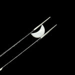 Load image into Gallery viewer, Natural Mother Of Pearl Hand Carved Moon Shape Beads, Pearl Smooth Moon Shape Gemstone Briolettes For Jewelry Making, Moon Charms 12 MM